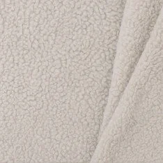 Tissu Mouton De Coton Sable Beige