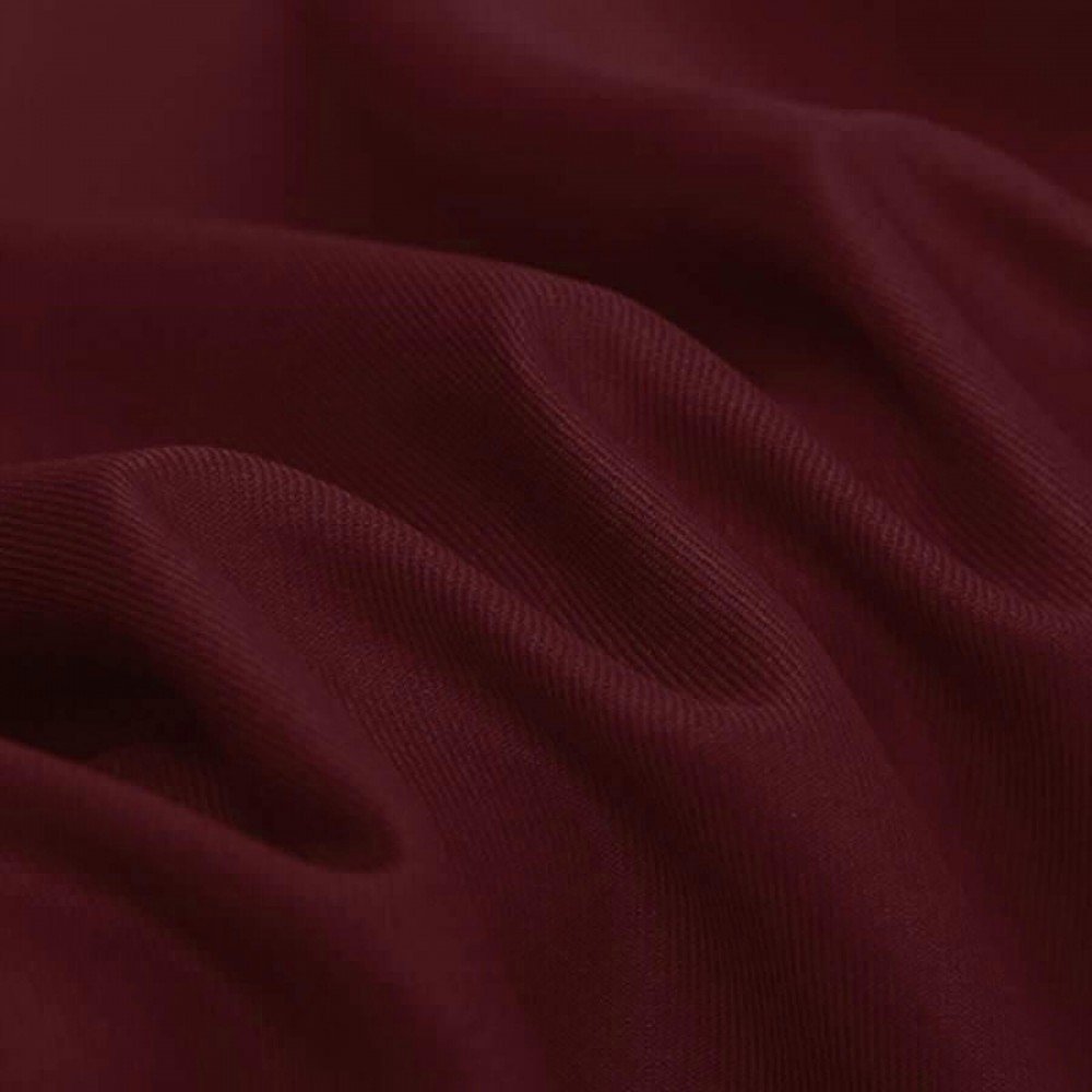 Cotton Twill Fabric (Workwear) Bordeaux