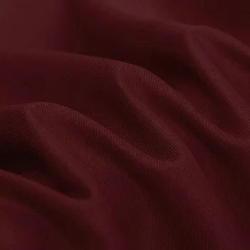 Bomuld Twill Stof (Workwear) Bordeaux  Bomuld Twill Stof (Workwear) Bordeaux