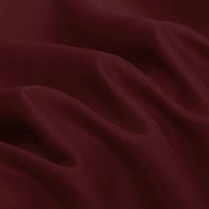Cotton Twill Fabric (Workwear) Bordeaux - (Cotton Twill Fabric )