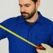 Baumwolle Köper Stoff (Workwear) Kobalt - (Baumwolle Köper Stoffe)