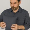 Bomuld Twill Stof (Workwear) Mørkegrå  - (Bomuld Twill Stof)