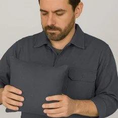 Cotton Twill Fabric (Workwear) Dark Grey Cotton Twill Fabric (Workwear) Dark Grey