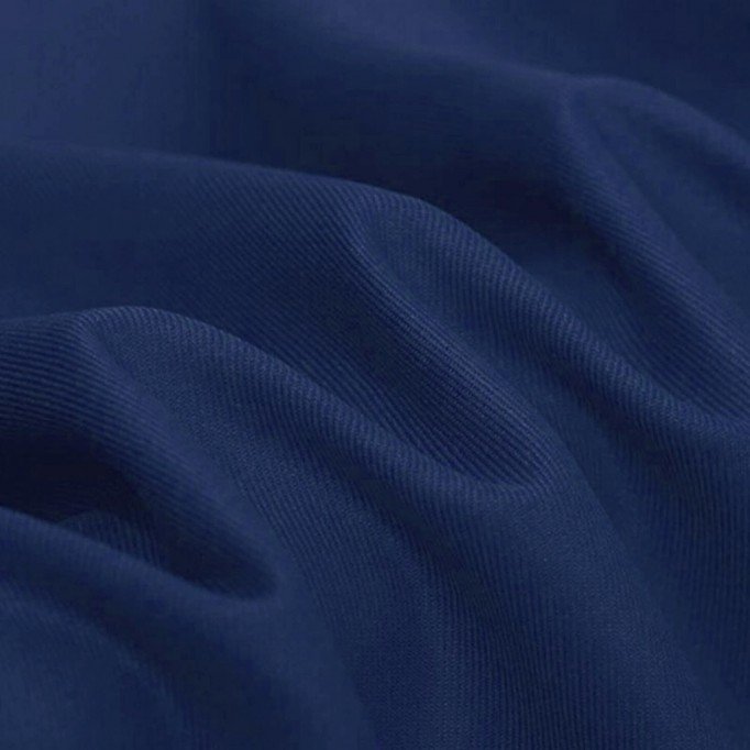 Tissu Sergé De Coton (Workwear) Blouse De Ferme Bleue - (Tissu Coton Sergé )