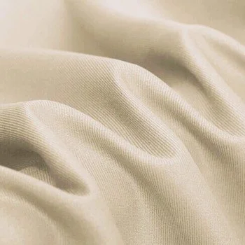 Bomuld Twill Stof (Workwear) Lys Beige Bomuld Twill Stof (Workwear) Lys Beige