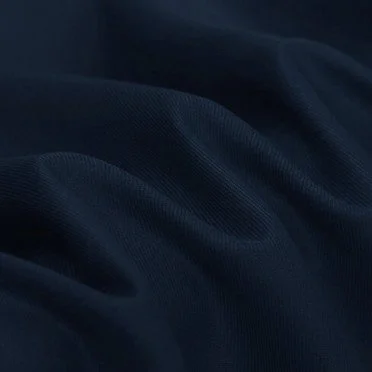 Tessuto Saia Di Cotone (Workwear) Marina - (Tessuto Twill Di Cotone)