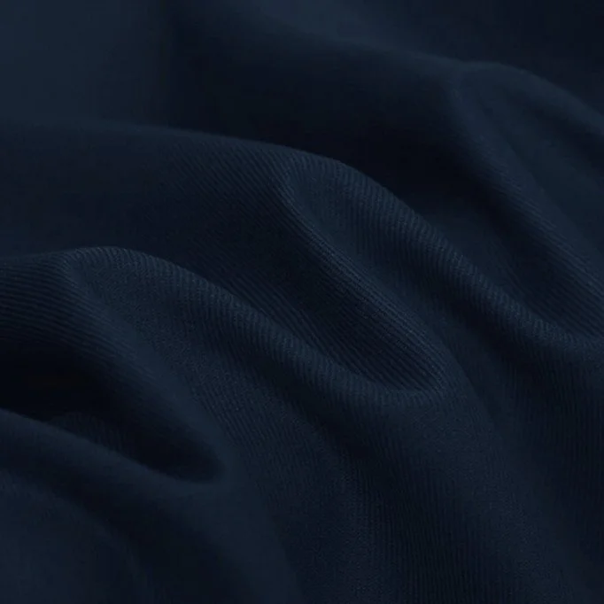 Tissu Sergé De Coton (Workwear) Marine - (Tissu Coton Sergé )