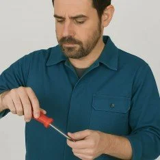 Cotton Twill Fabric (Workwear) Petrol Cotton Twill Fabric (Workwear) Petrol