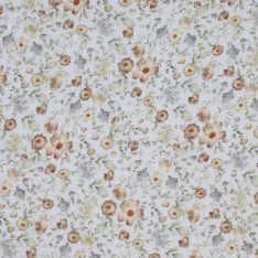 Baby Musselin Stof Digital Print - Vintage Blomstermotiver Baby Musselin Stof Digital Print - Vintage Blomstermotiver