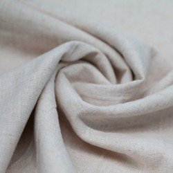 Fine Linen Fabric Natural Melange