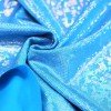 Tkanina Lycra Holograficzna (Rozbić Szkło) Aqua