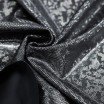 Tessuto Olografico Lycra (Vetro Infranto) Nero - (Tessuti Di Danza)