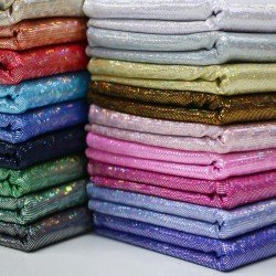 Hologram Lycra Fabric (Shattered Glass) Skin Color