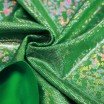 Tessuto Olografico Foglia Verde Erba - (Tessuti Di Danza)