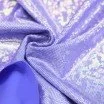 Hologram Lycra Stof (Spræng Glas) Lilla - (Dansestoffer)