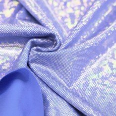 Hologram Lycra Fabric (Shattered Glass) Lilac