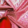 Tessuto Olografico Lycra (Vetro Infranto) Rosso