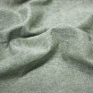 Hør Chambray Stof Militærgrøn - (Dekorationsstoffer)