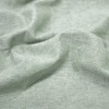 Tessuto Di Lino Chambray Verde Polveroso