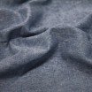 Linen Chambray Fabric Navy - (Deco Fabrics)