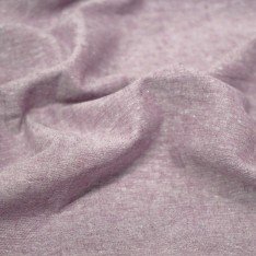 Linen Chambray Fabric Old Pink
