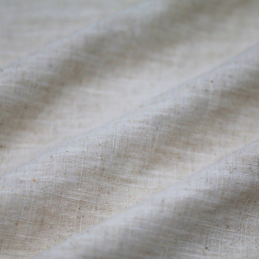 Linen Cotton Fabric Natural Melange