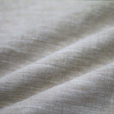 Linen Fabric Natural Colored Melange