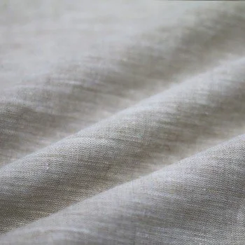 Linnen Stof Natuurlijke Gekleurde Melange