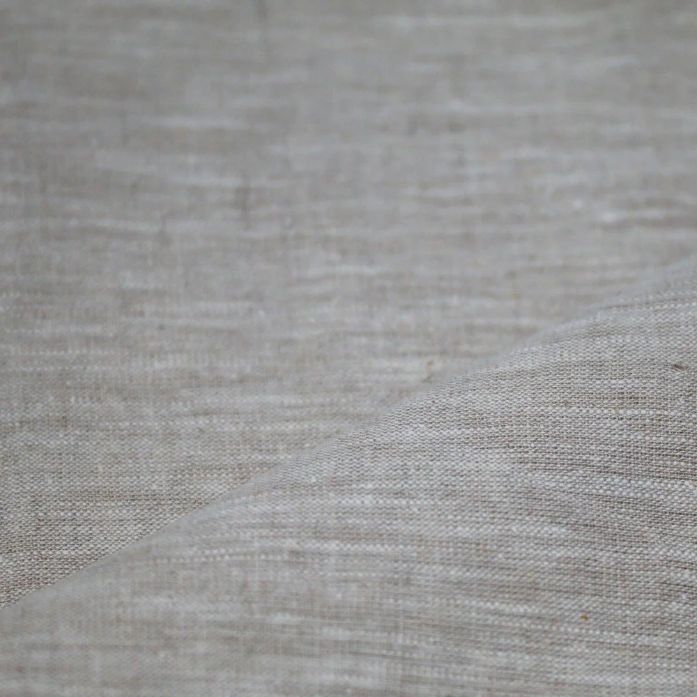 Tissu De Lin Naturelle Mélange | Rijs Textiles Tissu De Lin Naturelle Mélange - (Tissu Lin lavé )