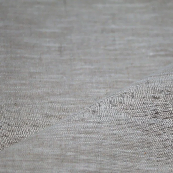 Tessuto Di Lino Colore Naturale Melange - (Tessuti Di Lino)