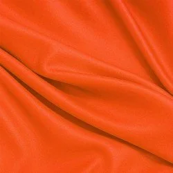 Lycra Stof (Glanzend) Oranje