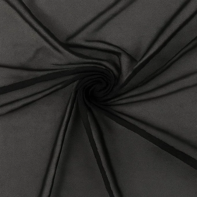 Mesh Fabric Stretch Black - (Mesh Stretch Fabric)
