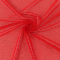 Mesh Fabric Stretch Red