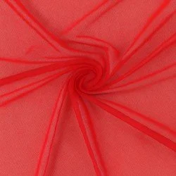 Tissu Mesh Stretch Red Tissu Mesh Stretch Red