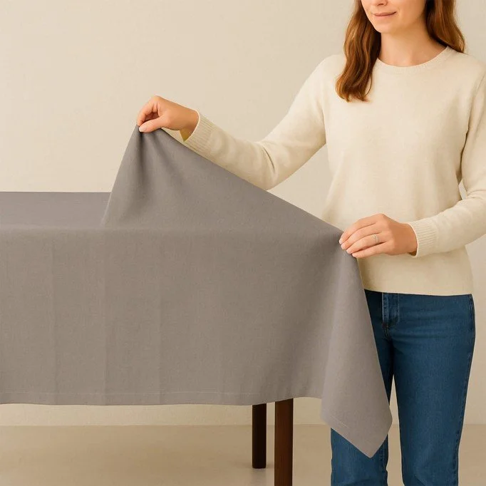 Power Stretch Stoff (Mini Matt) Taupe - (Power Stretch Stoffe )
