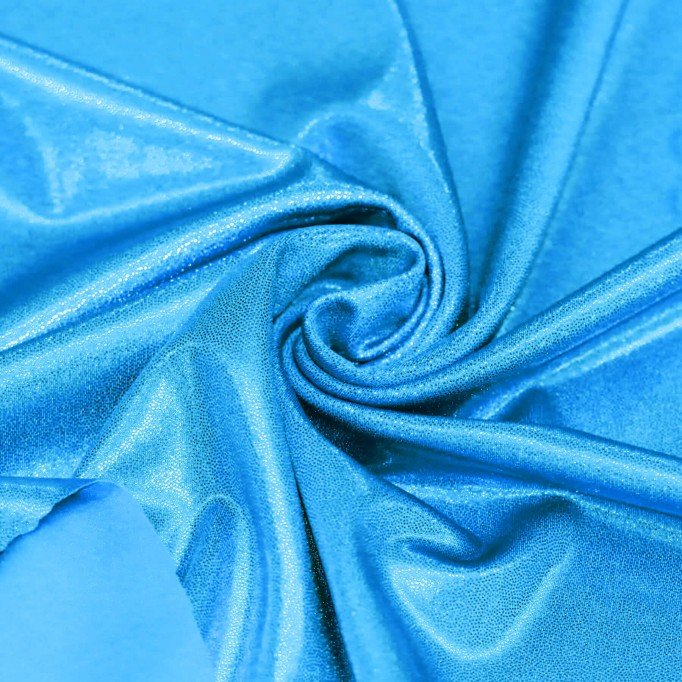 Tessuto Lycra Olografico (Mystic) Acqua - (Tessuti Di Danza)