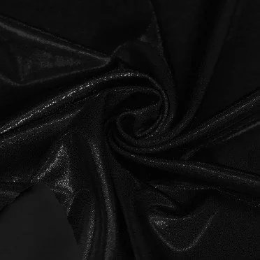 Tessuto Lycra Olografico (Mystic) Nero - (Tessuti Di Danza)