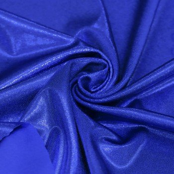 Hologram Lycra Fabric (Mystic) Cobalt