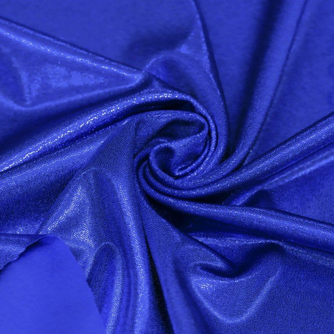 Hologram Lycra Fabric (Mystic) Cobalt - (Dance Fabrics)