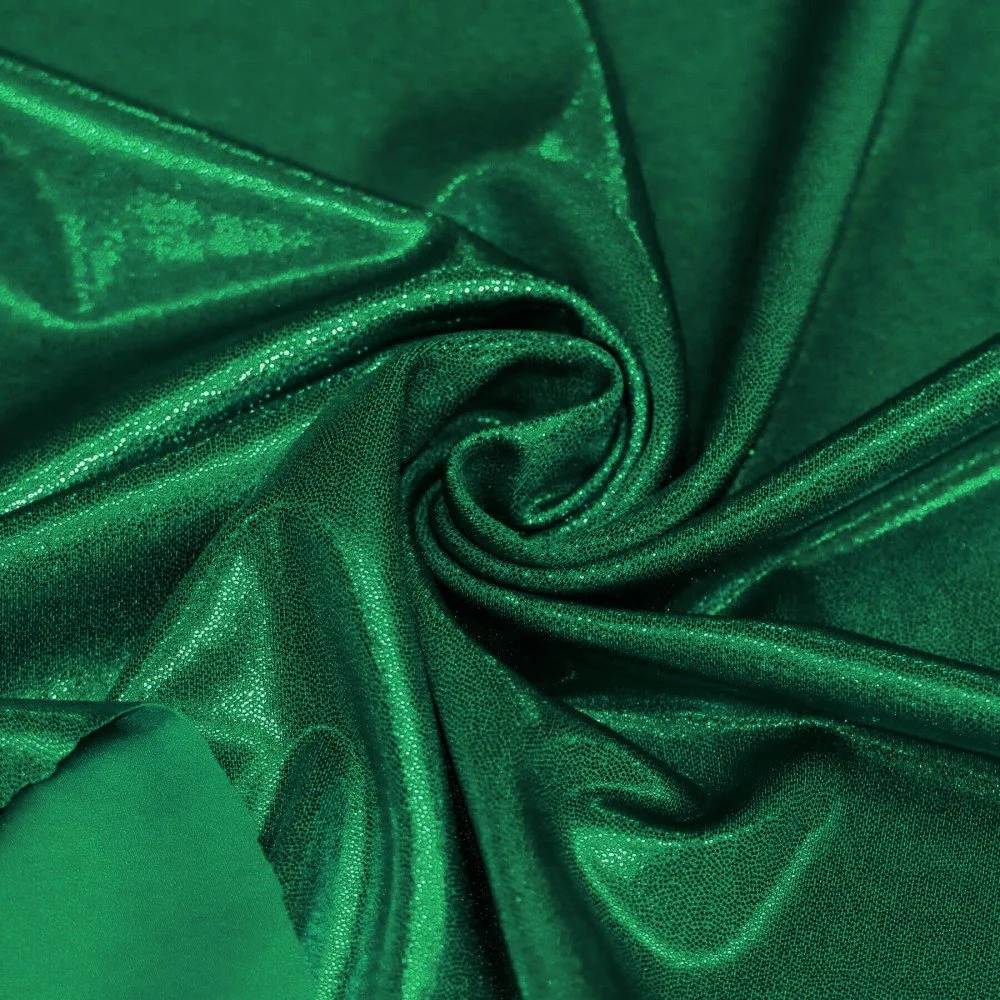 Tissu Lycra Hologramme (Mystic) Vert Foncé