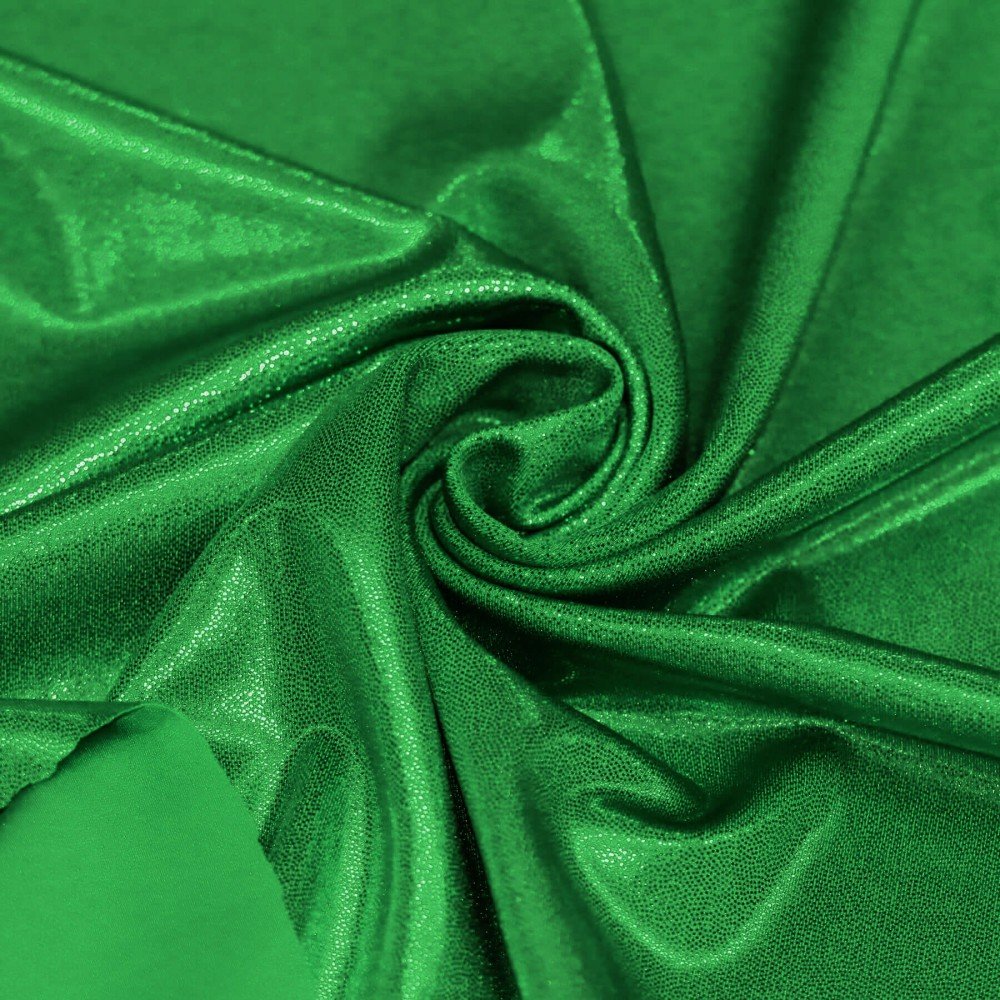 Hologram Lycra Stof (Mystic) Grasgroen Hologram Lycra Stof (Mystic) Grasgroen