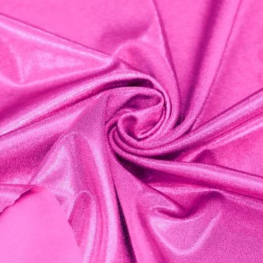 Hologramm Lycra Stoff (Mystic) Leuchtendes Rosa - (Tanz Stoffe)