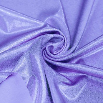 Hologram Lycra Fabric (Mystic) Lilac
