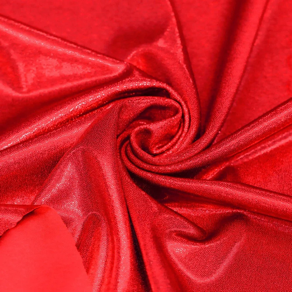 Tissu Lycra Hologramme (Mystic) Rouge