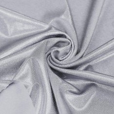 Tessuto Lycra Olografico (Mystic) Grigio Argento
