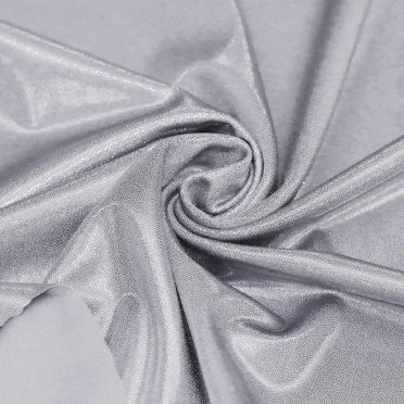 Tessuto Lycra Olografico (Mystic) Grigio Argento - (Tessuti Di Danza)