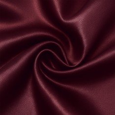 Polyester Satin Fabric Bordeaux