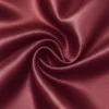 Polyester Satijn Stof Donker Rood