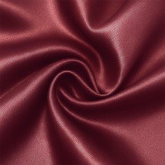 Polyester Satin Fabric Dark Red