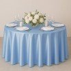 Satin Stoff Baby Blau - (Satin Stoffe)